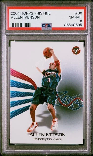 2004-05 Topps Allen Iverson Pristine #30 card image