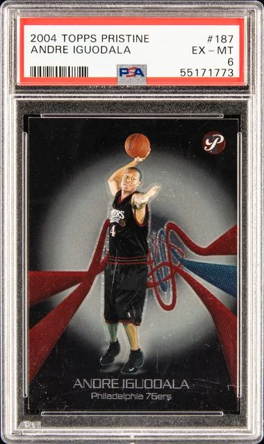 2004-05 Topps Andre Iguodala Pristine #187 card image