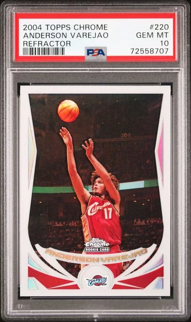 2004-05 Topps Chrome Anderson Varejao Refractor #220 card image