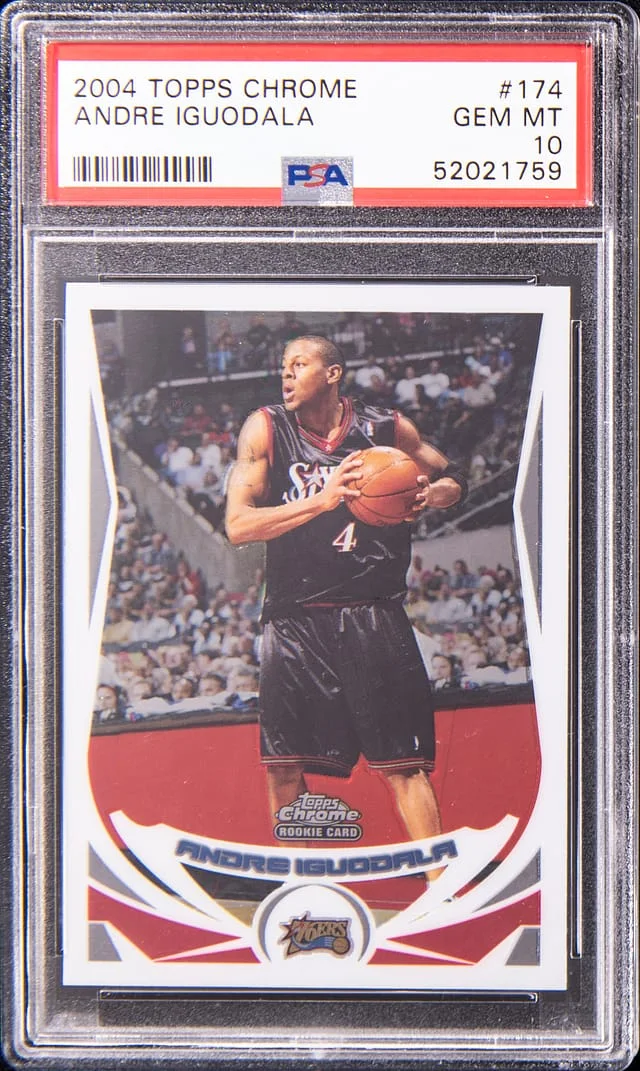 2004-05 Topps Chrome Basketball Andre Iguodala #174 card image