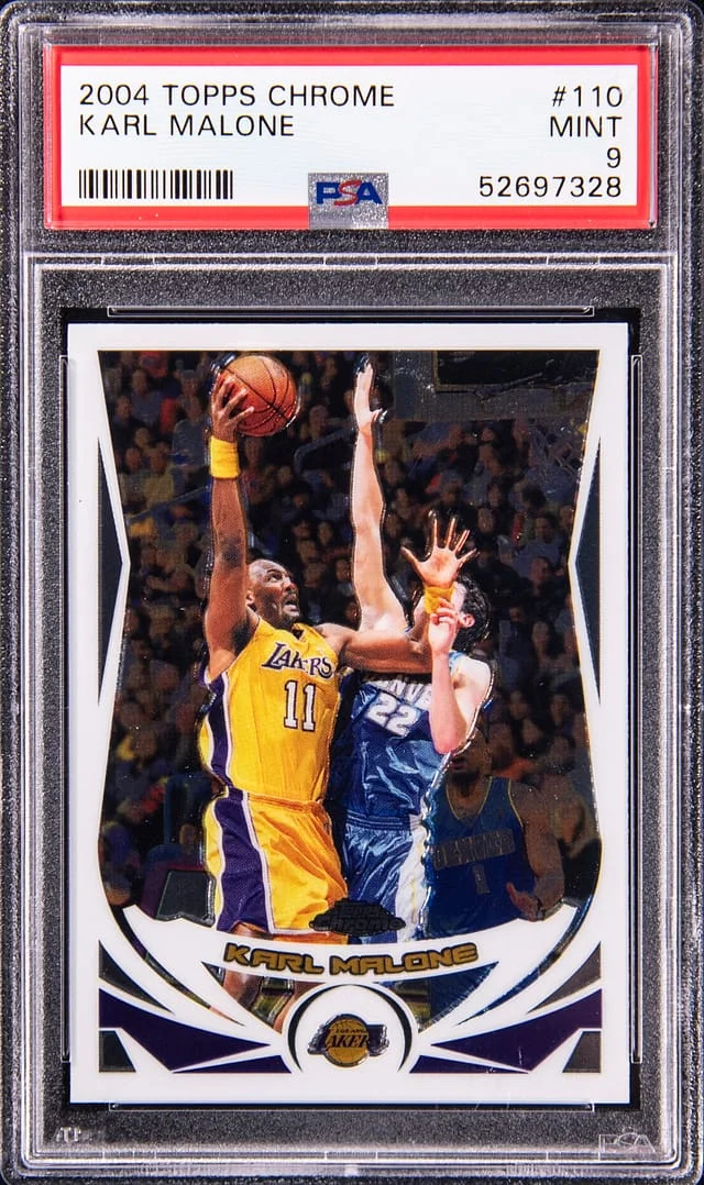 2004-05 Topps Chrome Karl Malone #110 card image