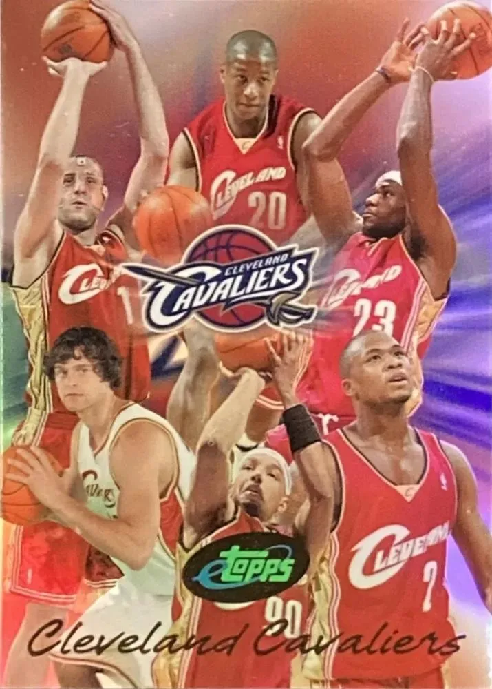2004-05 Topps eTopps Lebron James #3 card image