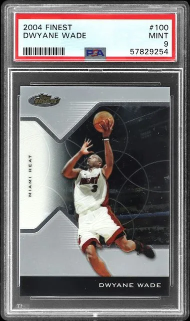 2004-05 Topps Finest Dwyane Wade #100 card image