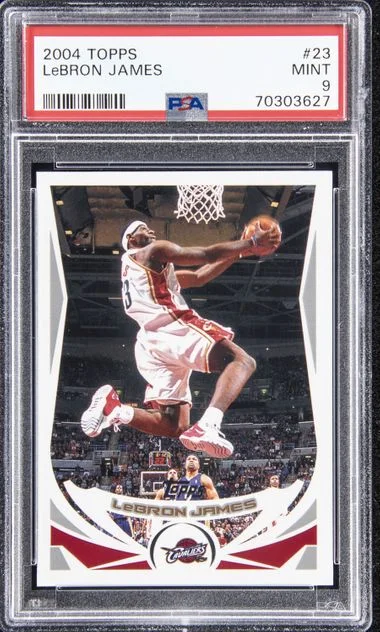 2004-05 Topps LeBron James #23 card image