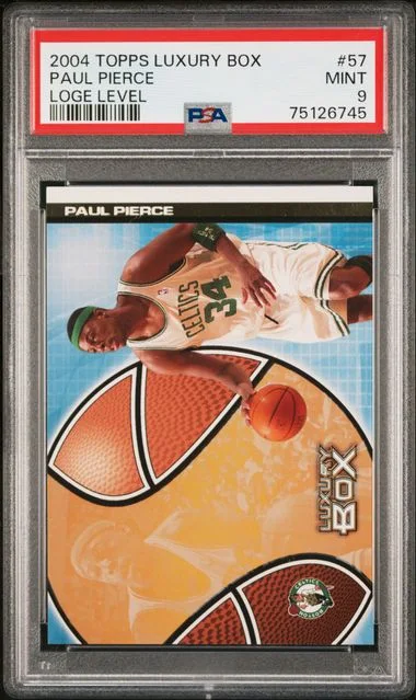 2004-05 Topps Paul Pierce Luxury Box Loge Level #57 card image