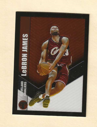 2004-05 Topps Pristine Lebron James Mini #PM-LJ card image