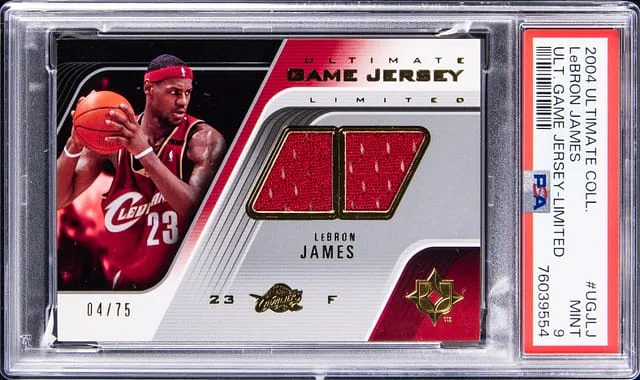 2004-05 Ultimate Collection LeBron James Ultimate Game Jersey - Limited #UGJLJ card image