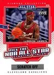 2004-05 Upper Deck All-Star Lineup Lebron James Pick the NBA All-Star Starting Lineup! #AS2 card image