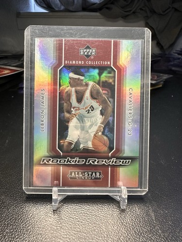 2004-05 Upper Deck All-Star Lineup Lebron James Rookie Review #RR14 card image