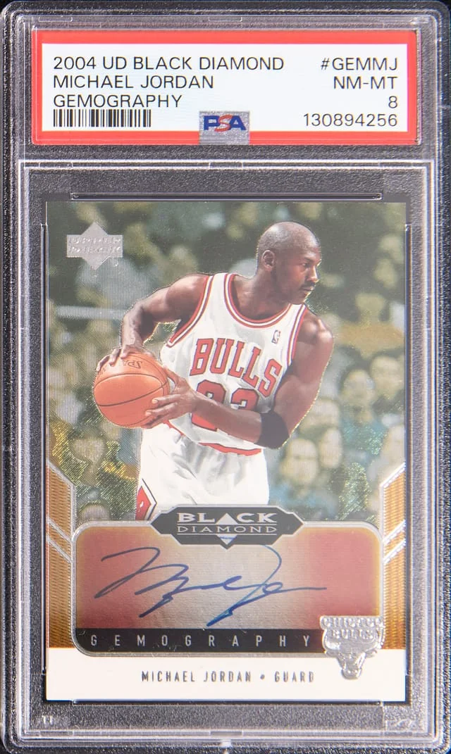 2004-05 Upper Deck Black Diamond Michael Jordan GemoGRAPHy #GEM-MJ card image