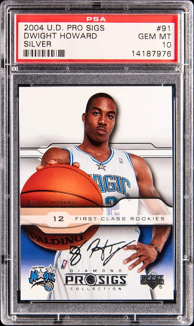 2004-05 Upper Deck Dwight Howard Pro Sigs Silver #91 card image