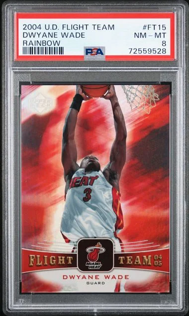 2004-05 Upper Deck Dwyane Wade Flight Team Rainbow #FT15 card image