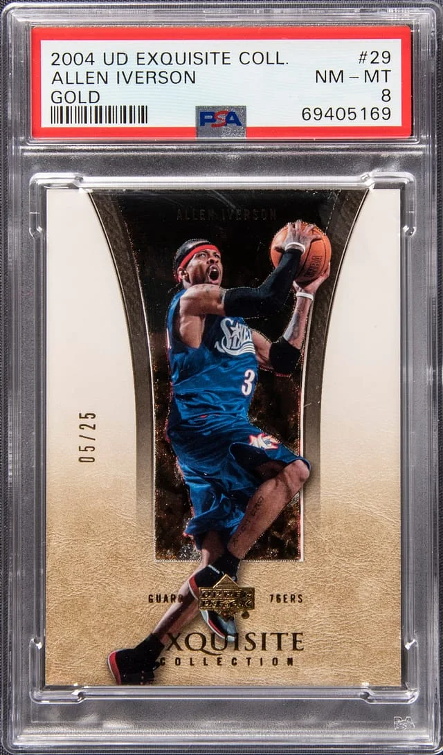 2004-05 Upper Deck Exquisite Collection Allen Iverson #29 card image