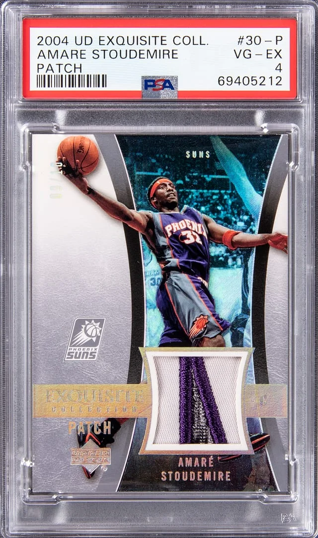 2004-05 Upper Deck Exquisite Collection Amare Stoudemire #30-P card image