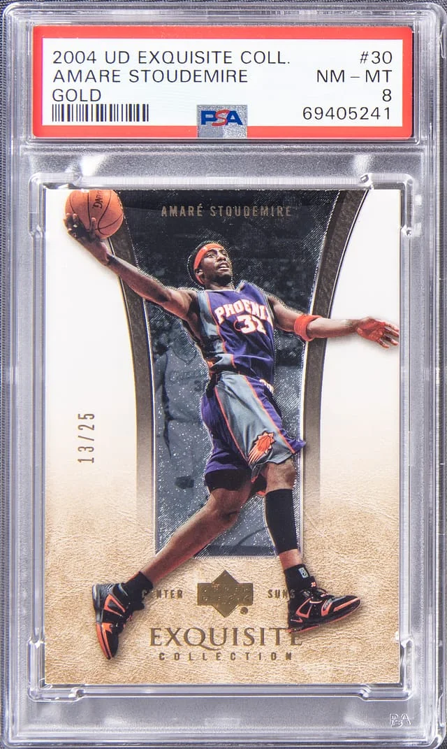 2004-05 Upper Deck Exquisite Collection Amare Stoudemire #30 card image