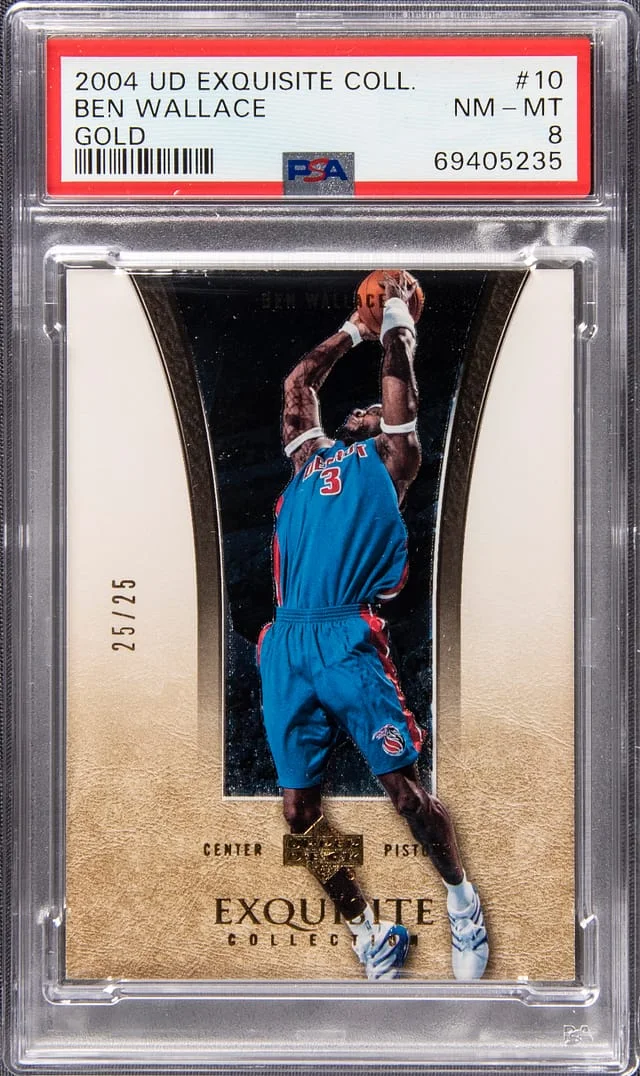 2004-05 Upper Deck Exquisite Collection Ben Wallace #10 card image