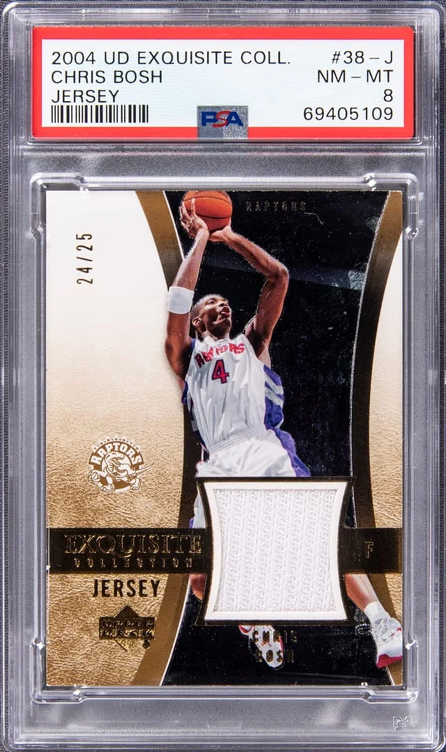 2004-05 Upper Deck Exquisite Collection Chris Bosh #38-J card image