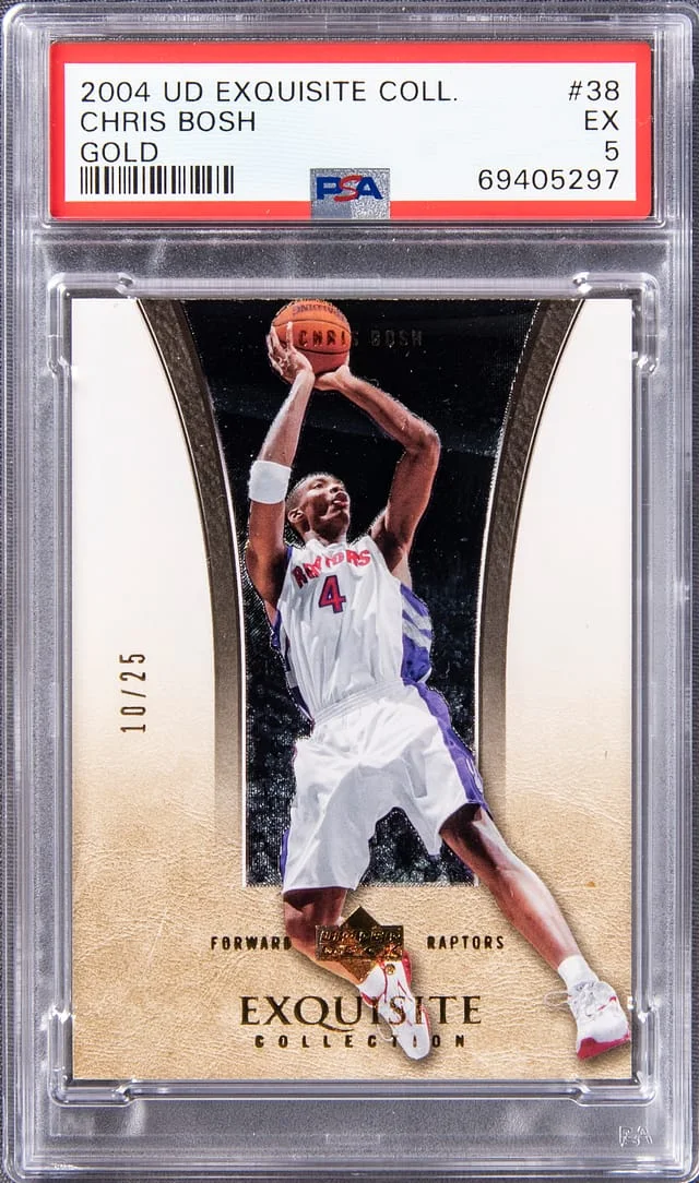 2004-05 Upper Deck Exquisite Collection Chris Bosh #38 card image