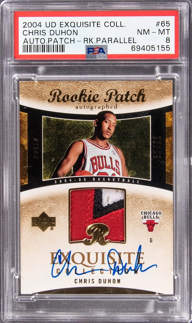 2004-05 Upper Deck Exquisite Collection Chris Duhon #65 card image
