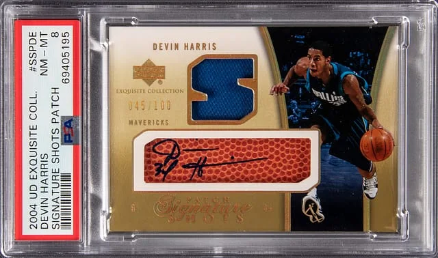 2004-05 Upper Deck Exquisite Collection Devin Harris #SSPDE card image