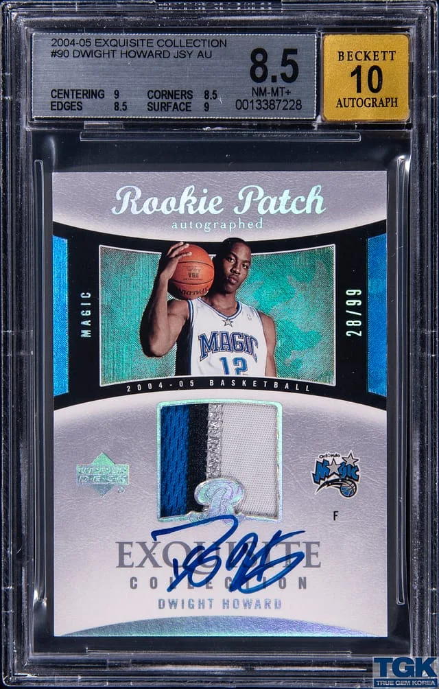 2004-05 Upper Deck Exquisite Collection Dwight Howard #90 card image