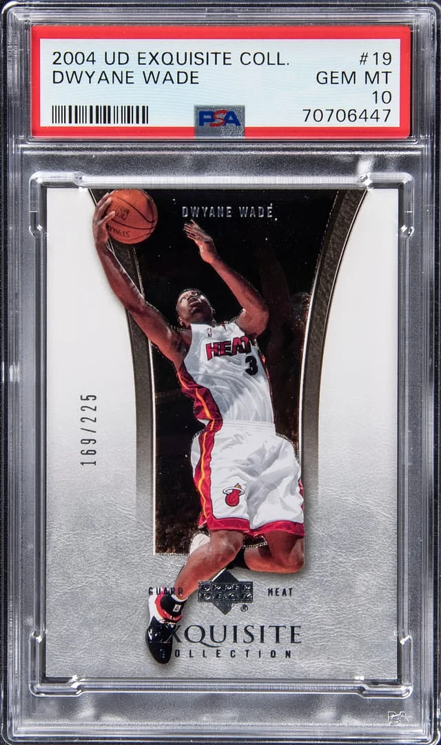 2004-05 Upper Deck Exquisite Collection Dwyane Wade #19 card image