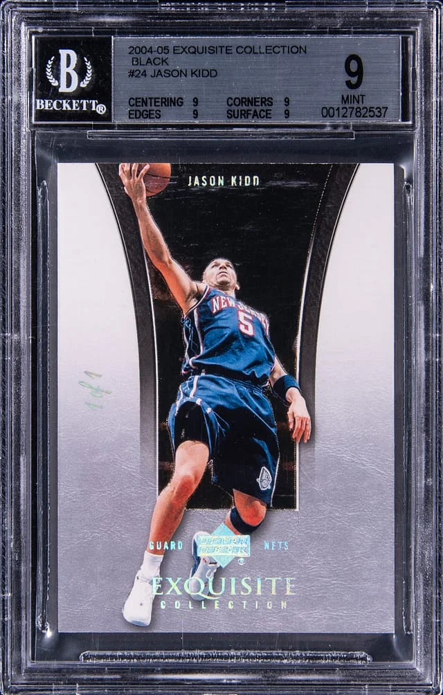 2004-05 Upper Deck Exquisite Collection Jason Kidd #24 card image