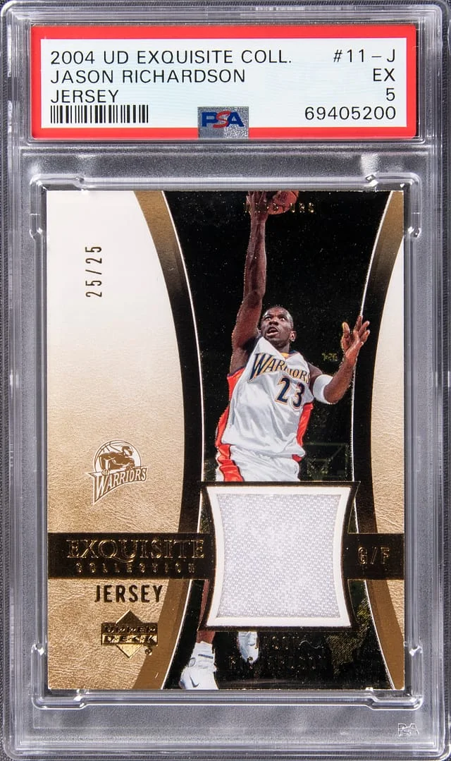 2004-05 Upper Deck Exquisite Collection Jason Richardson #11-J card image