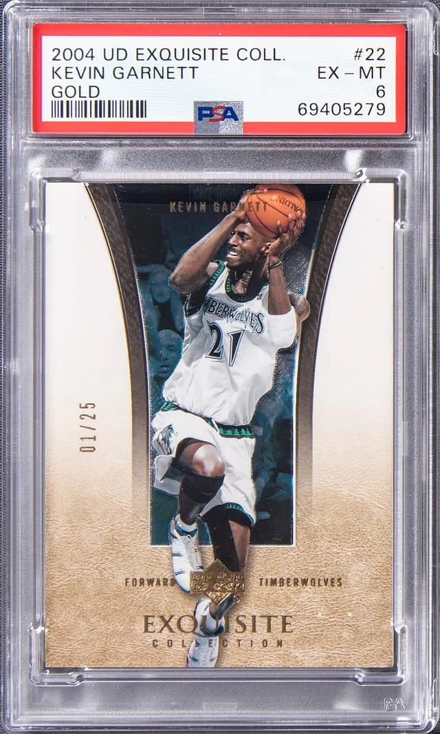2004-05 Upper Deck Exquisite Collection Kevin Garnett #22 card image
