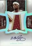 2004-05 Upper Deck Exquisite Collection Lebron James Limited Logos #LL-LJ1 card image