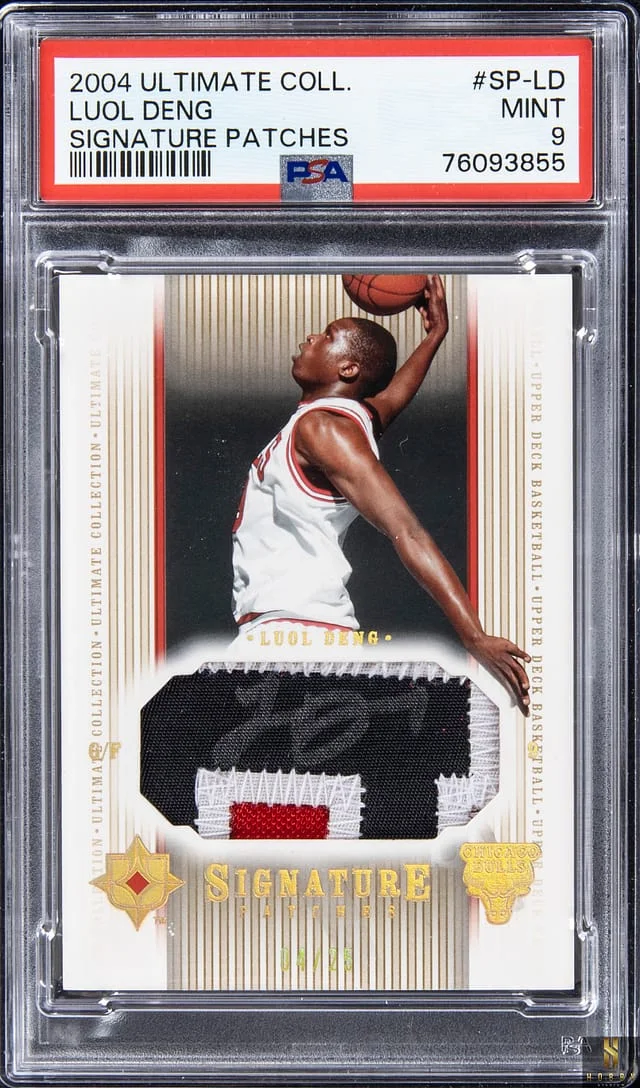 2004-05 Upper Deck Exquisite Collection Luol Deng Signature #SP-Ld card image