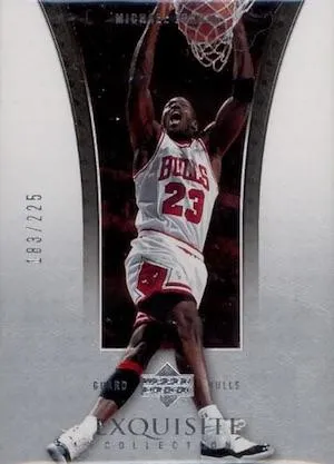 2004-05 Upper Deck Exquisite Collection Michael Jordan #4 card image