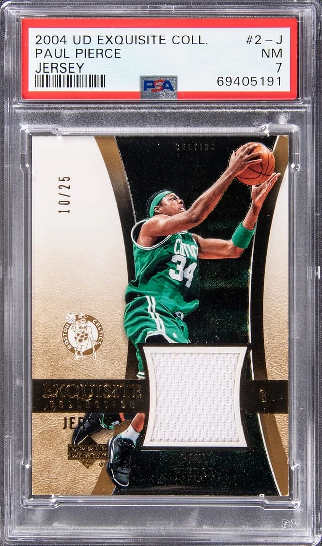2004-05 Upper Deck Exquisite Collection Paul Pierce #2-J card image
