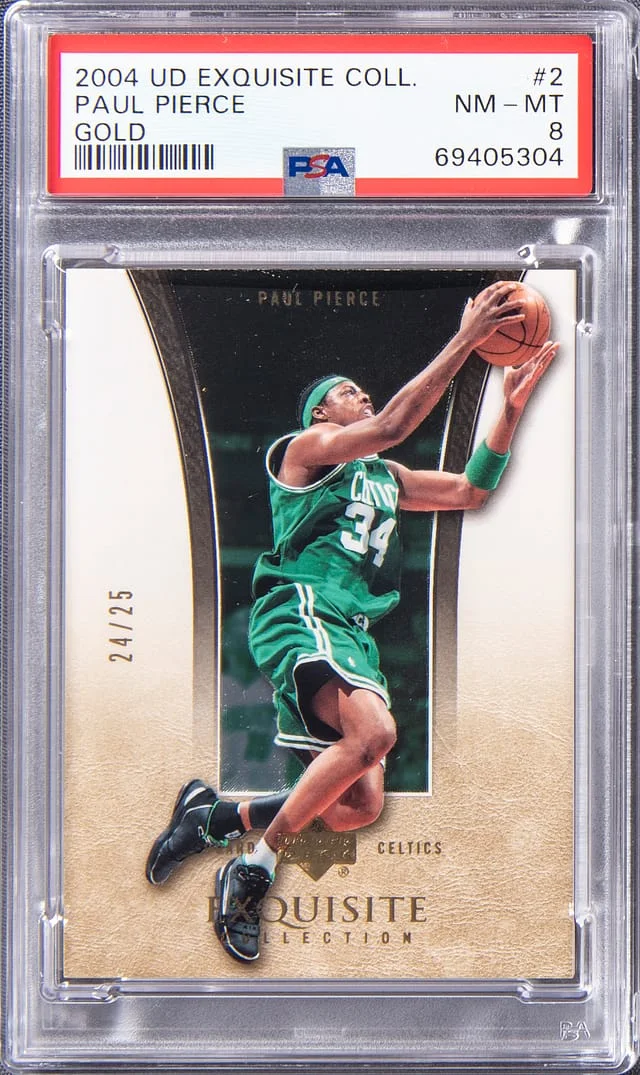 2004-05 Upper Deck Exquisite Collection Paul Pierce #2 card image