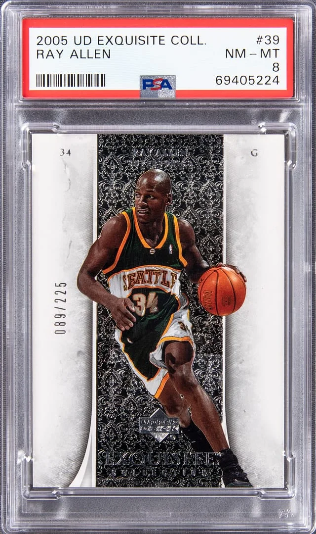 2004-05 Upper Deck Exquisite Collection Ray Allen #39 card image