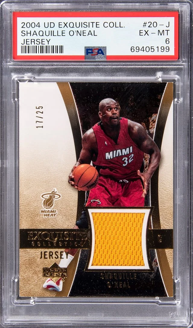 2004-05 Upper Deck Exquisite Collection Shaquille O'Neal #20-J card image