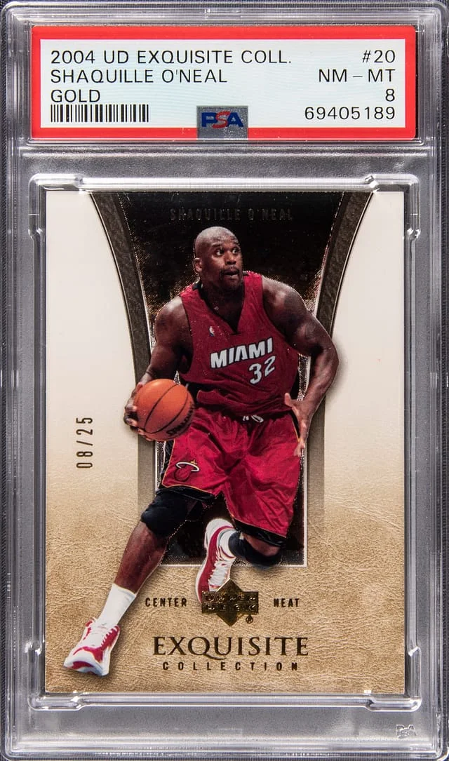 2004-05 Upper Deck Exquisite Collection Shaquille O'Neal #20 card image