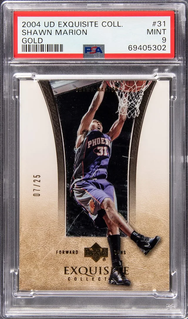 2004-05 Upper Deck Exquisite Collection Shawn Marion #31 card image