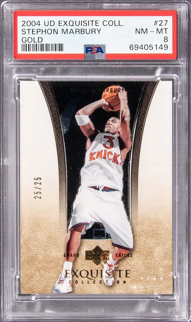 2004-05 Upper Deck Exquisite Collection Stephon Marbury #27 card image
