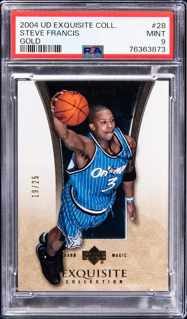2004-05 Upper Deck Exquisite Collection Steve Francis #28 card image