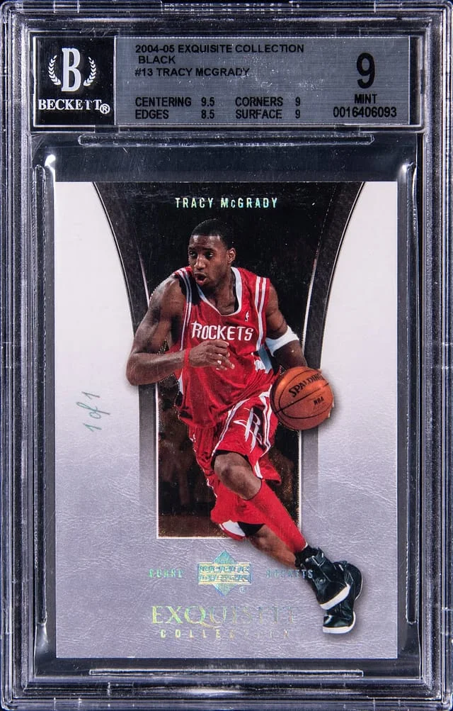 2004-05 Upper Deck Exquisite Collection Tracy McGrady #13 card image