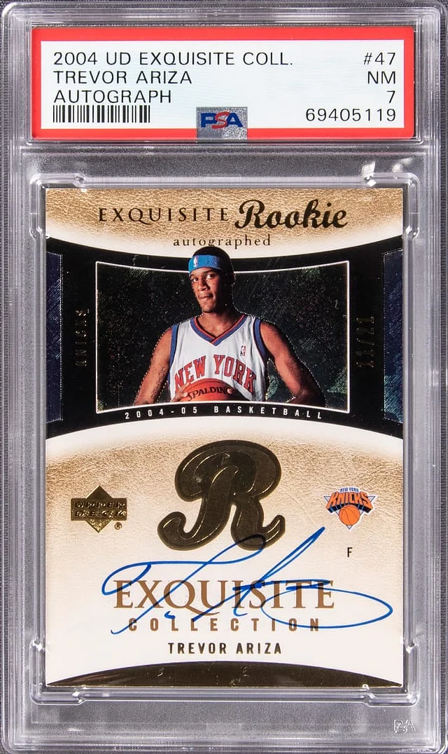2004-05 Upper Deck Exquisite Collection Trevor Ariza #47 card image