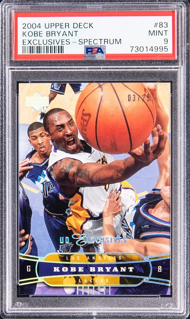 2004-05 Upper Deck Kobe Bryant Exclusives Spectrum #83 card image