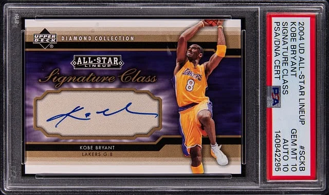 2004-05 Upper Deck Kobe Bryant All-Star Lineup Signature Class #SC-KB card image