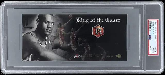 2004-05 Upper Deck LeBron James Rivals Kings Court Jumbo #KC-LJ card image