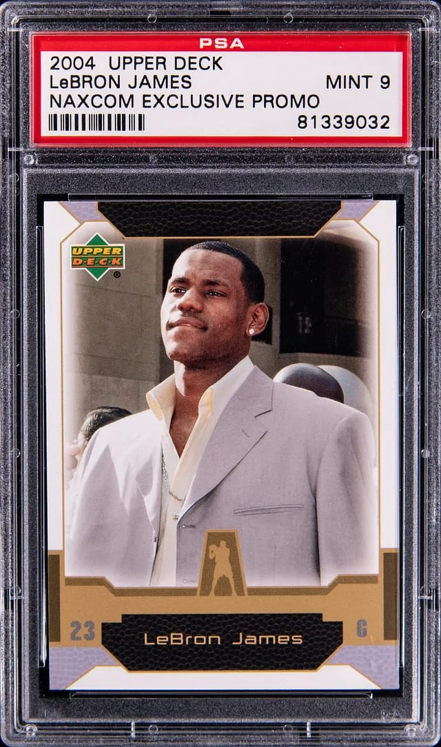 2004-05 Upper Deck LeBron James Naxcom Exclusive Promo LeBron James #no-number card image
