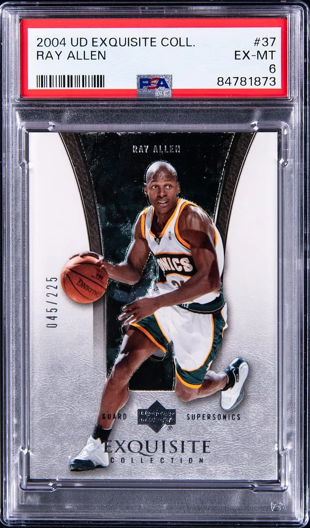 2004-05 Upper Deck Ray Allen Exquiste Collection #37 card image