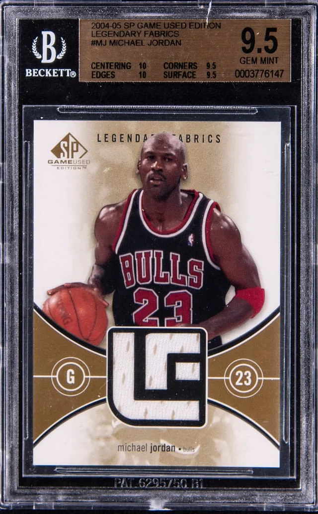 2004-05 Upper Deck SP Game Used Michael Jordan Game-Used Legendary Fabrics #MJ card image