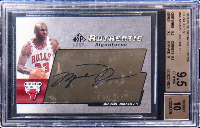 2004-05 Upper Deck SP Signature Edition Michael Jordan Signatures SP #AS-MJ card image