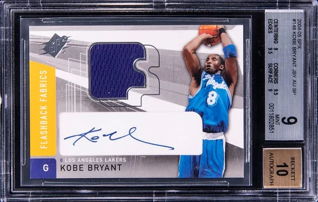 2004-05 Upper Deck SPx Kobe Bryant Flashback Fabrics #148 card image